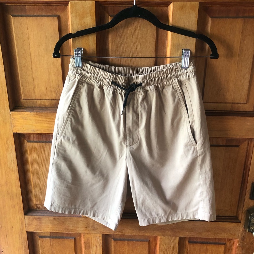 Sandro Women’s Beige 💯 Cotton Shorts Sz 36 /US 4